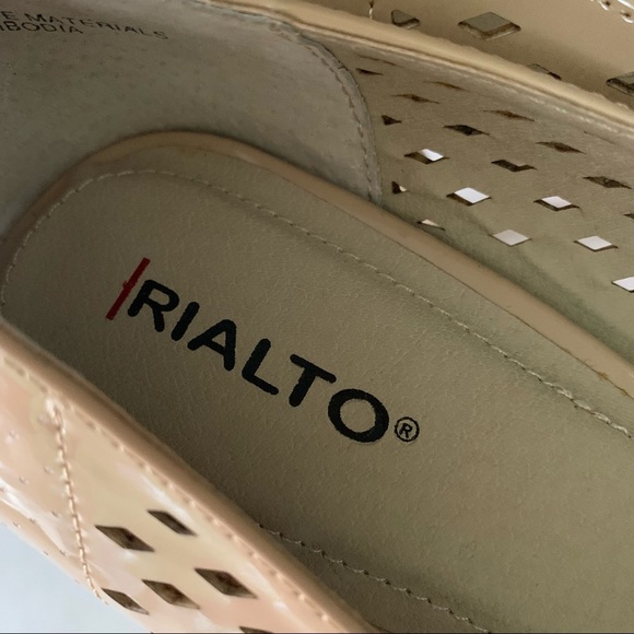 Rialto nude cut out slip on high heel pump Women’s US 10 M - Picture 2 of 9